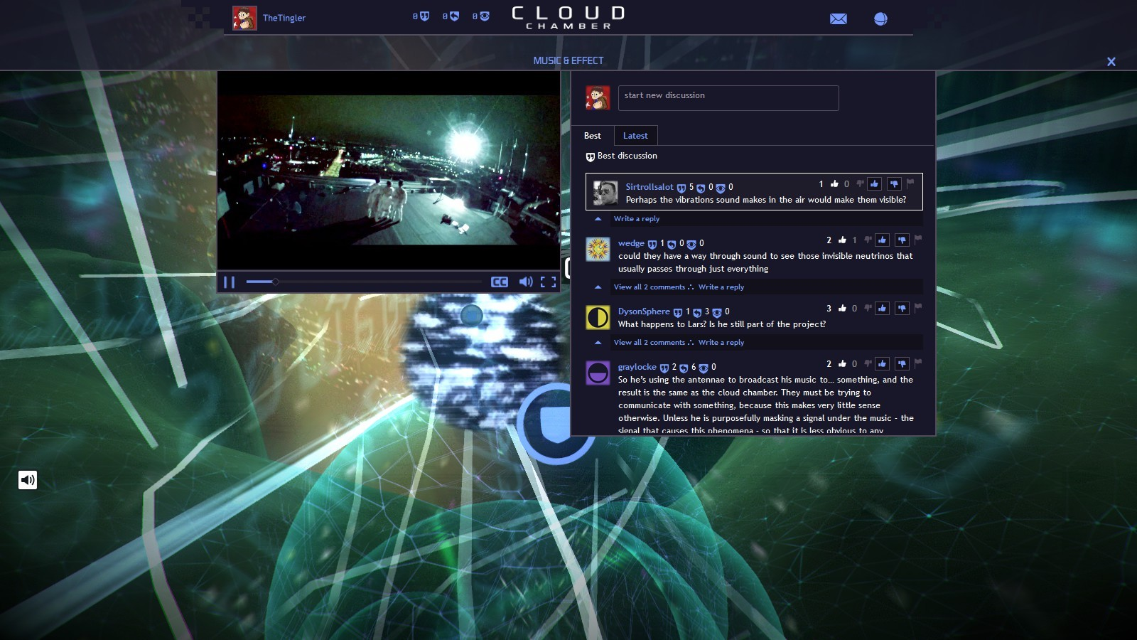 Cloud Chamber screenshot 3